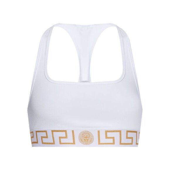 Versace Women Greca Border Scoop Bralette